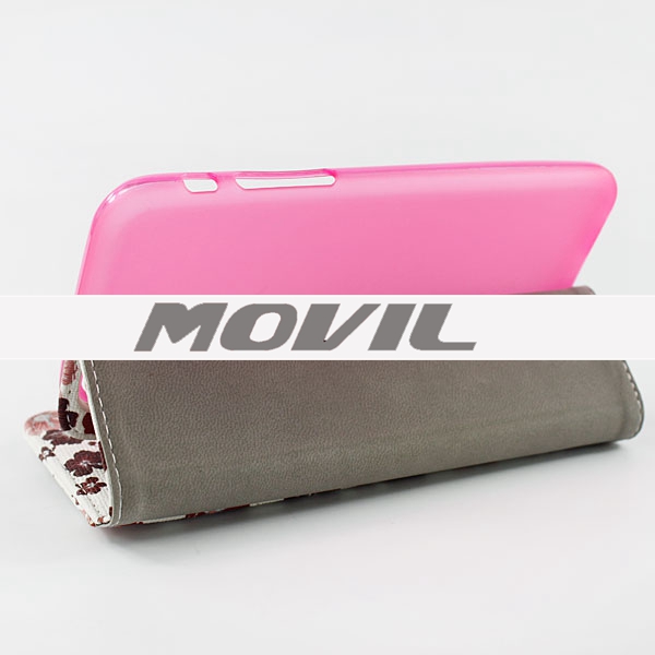 NP-1984 PU  leathe funda para Apple iPhone 6-4